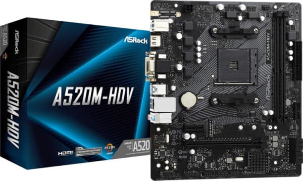 ASRock A520M-HDV - AM4
