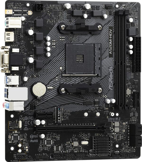 ASRock A520M-HDV - AM4 - Image 3
