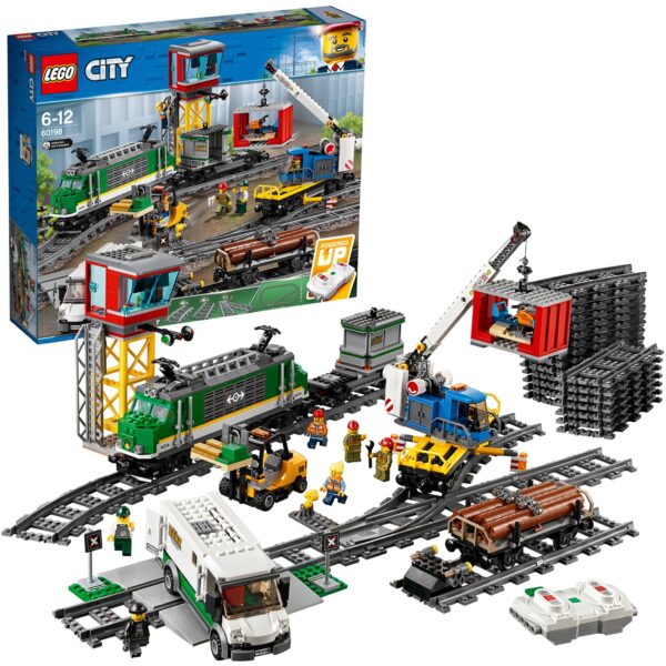LEGO City 60198 Nákladní vlak