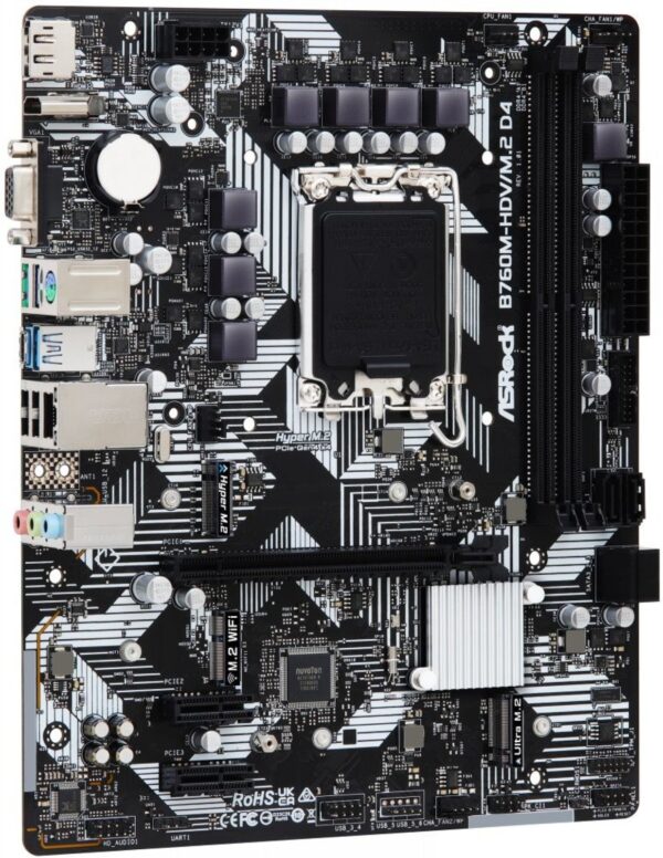 ASRock B760M-HDV/M.2 D4 - 90-MXBL40-A0UAYZ
