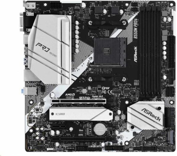 ASRock B550M Pro4 - 90-MXBDK0-A0UAYZ - Image 4
