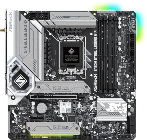 ASRock B760M STEEL LEGEND WIFI - 90-MXBL70-A0UAYZ - Image 6