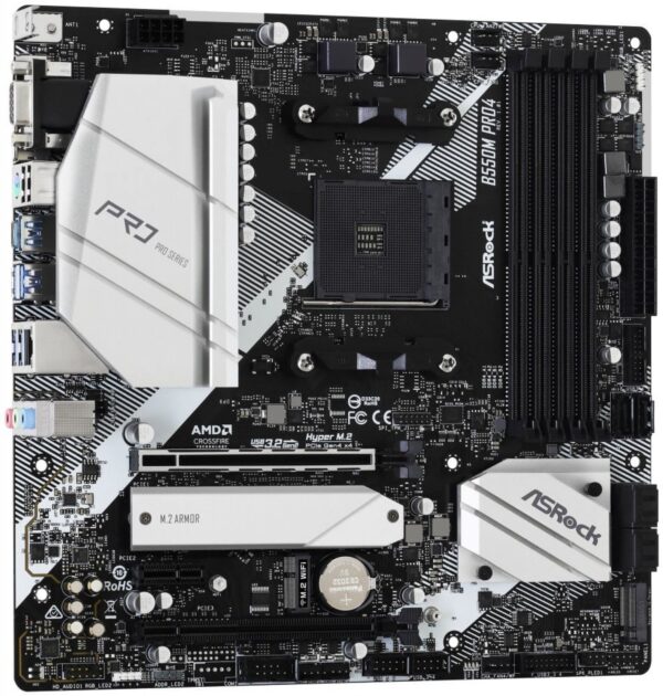ASRock B550M Pro4 - 90-MXBDK0-A0UAYZ - Image 9