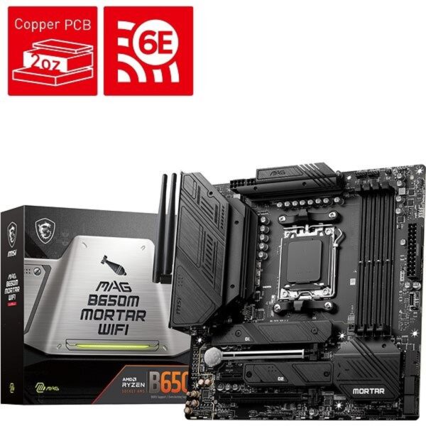 MSI MAG B650M MORTAR WIFI - 7D76-001R - Image 2