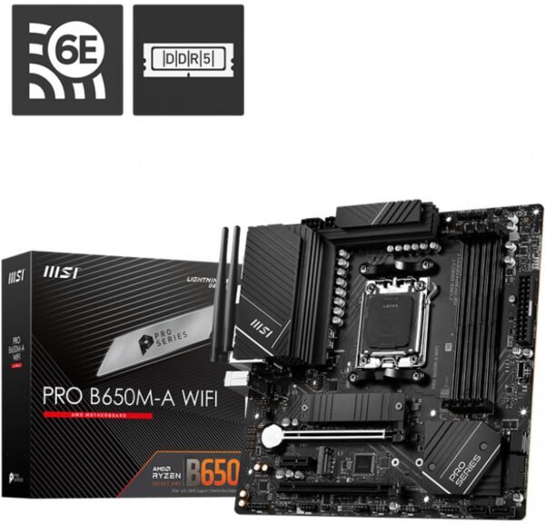 MSI PRO B650M-A WIFI - 7D77-001R - Image 4