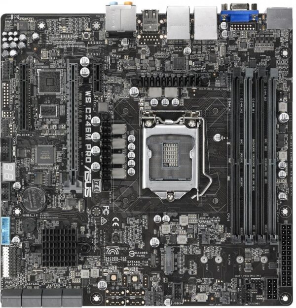 Asus WS C246M PRO - 90SW00E0-M0EAY0 - Obrázek 6