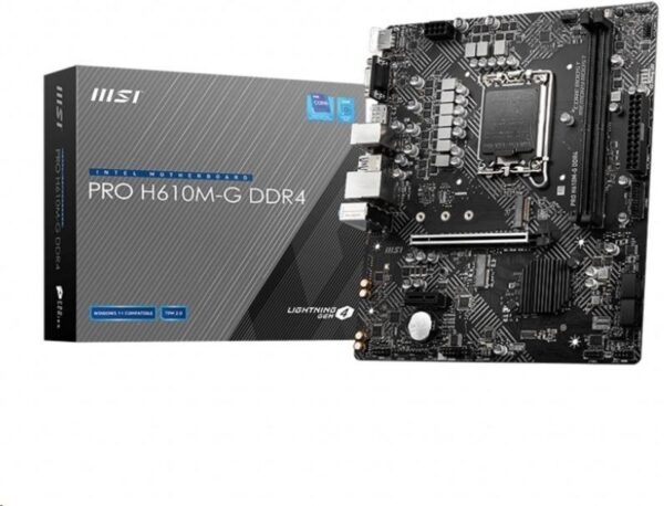 MSI PRO H610M-G DDR4