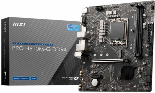 MSI PRO H610M-G DDR4 - Obrázek 2