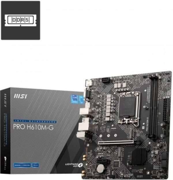 MSI PRO H610M-G DDR4 - Obrázek 6
