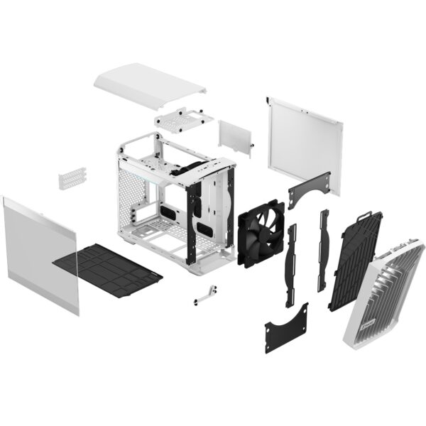 Fractal Design Torrent Nano White TG Clear Tint - FD-C-TOR1N-03 - Image 13