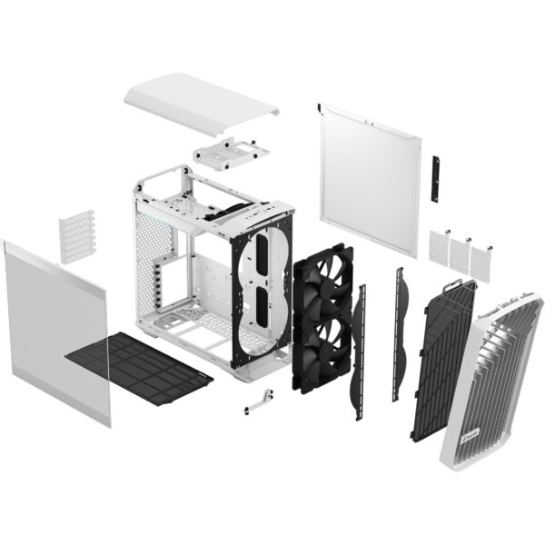 Fractal Design Torrent Compact White TG Clear - FD-C-TOR1C-03 - Image 13