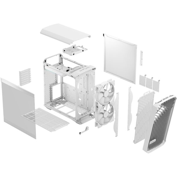 Fractal Design Torrent Compact RGB White TG Clear Tint - FD-C-TOR1C-05 - Image 15
