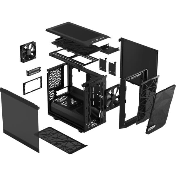Fractal Design Meshify 2 Nano Black TG Dark Tint - FD-C-MES2N-01 - Image 16