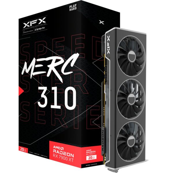 XFX SPEEDSTER MERC310 AMD Radeon RX 7900 XT 20G - RX-79TMERCU9