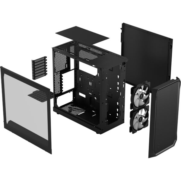 Fractal Design Focus 2 RGB Black TG Clear Tint - FD-C-FOC2A-03 - Image 8