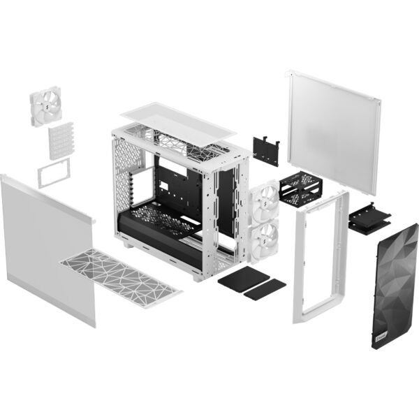 Fractal Design Meshify 2 Lite White TG Clear Tint - FD-C-MEL2A-04 - Image 13