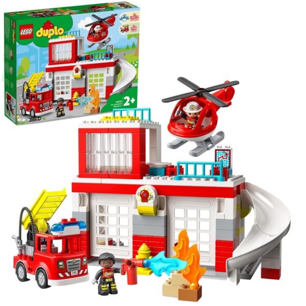 LEGO DUPLO 10970 Hasičská stanice a vrtulník - 10970