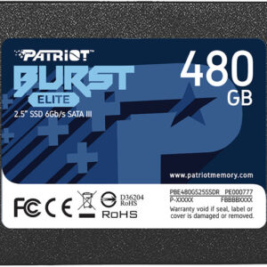 Patriot Burst Elite, 2,5" - 480GB, PBE480GS25SSDR