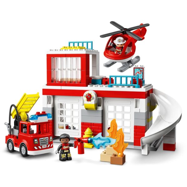 LEGO DUPLO 10970 Hasičská stanice a vrtulník - 10970 - Image 2
