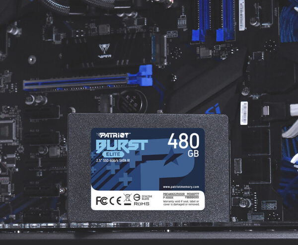 Patriot Burst Elite, 2,5" - 480GB, PBE480GS25SSDR - Image 4