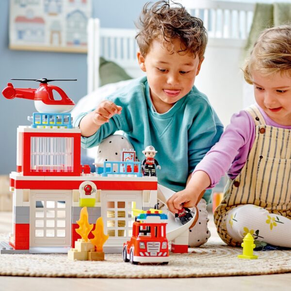 LEGO DUPLO 10970 Hasičská stanice a vrtulník - 10970 - Image 5