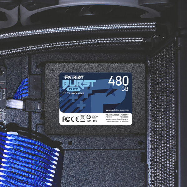 Patriot Burst Elite, 2,5" - 480GB, PBE480GS25SSDR - Image 5