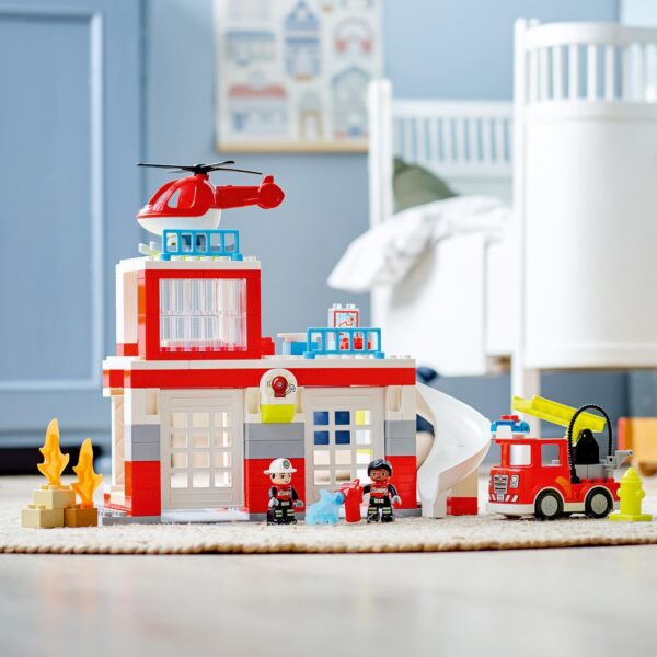 LEGO DUPLO 10970 Hasičská stanice a vrtulník - 10970 - Image 6