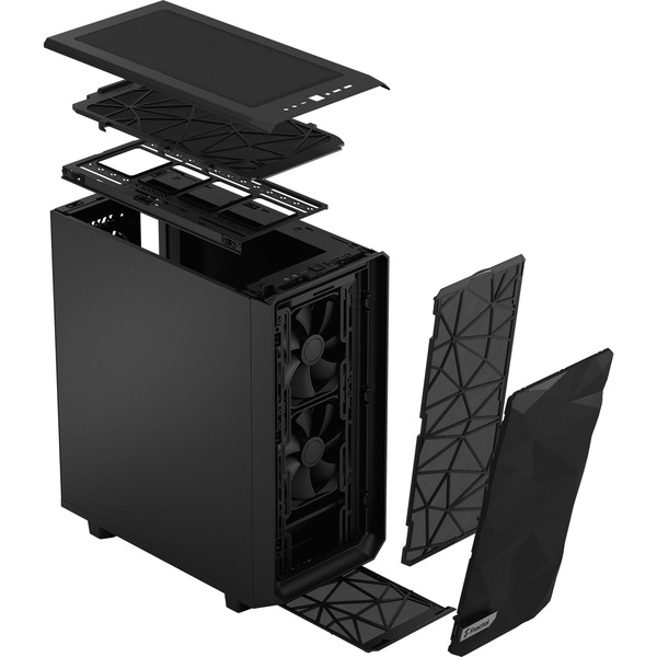Fractal Design Meshify 2 Compact Black Solid – FD-C-MES2C-01 - Obrázek 17