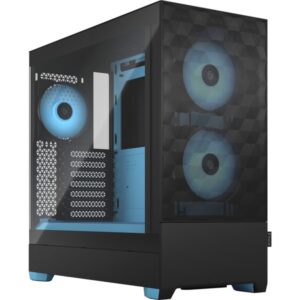 Fractal Design Pop Air RGB Cyan Core TG Clear Tint – FD-C-POR1A-02