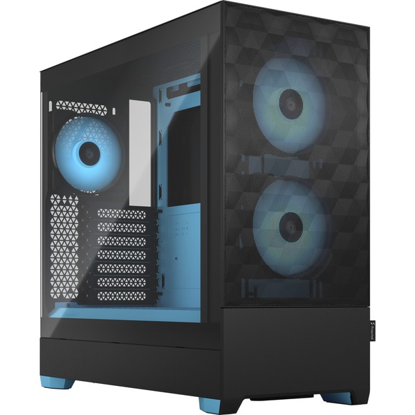 Fractal Design Pop Air RGB Cyan Core TG Clear Tint – FD-C-POR1A-02