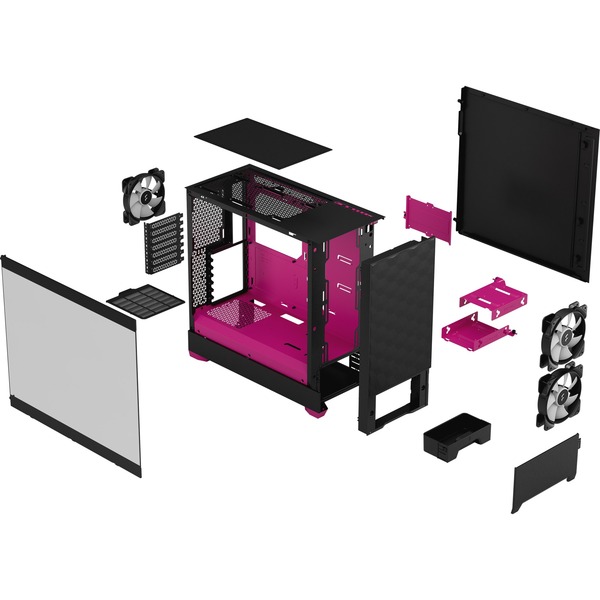 Fractal Design Pop Air RGB Magenta Core TG Clear Tint – FD-C-POR1A-03 - Image 12