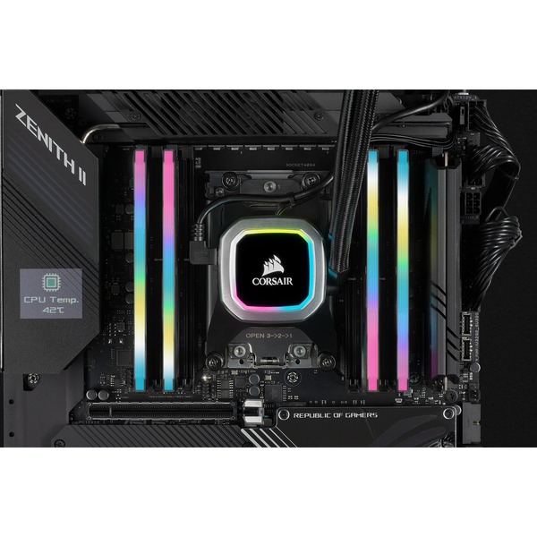 Corsair DIMM 32 GB DDR4-3200 (4x 8 GB) Quad Kit – CMH32GX4M4E3200C16 - Image 8
