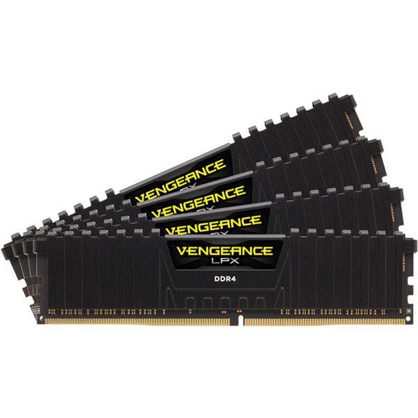 Corsair DIMM 32 GB DDR4-3200 (4x 8 GB) Quad Kit – CMK32GX4M4B3200C16
