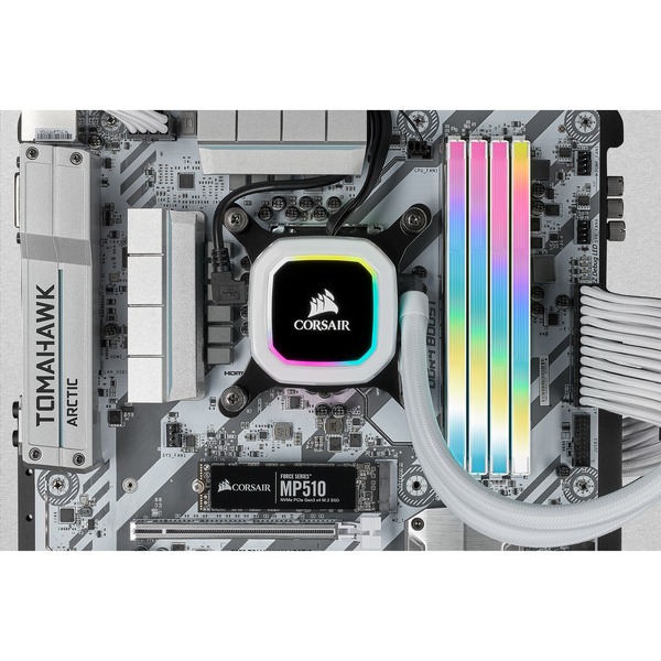 Corsair DIMM 32 GB DDR4-3600 (4x 8 GB) Quad-Kit – CMH32GX4M4D3600C18W - Image 9