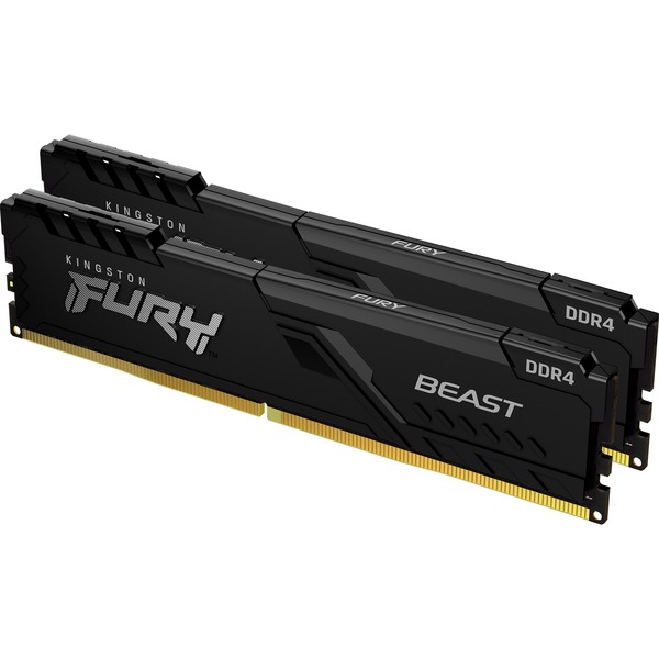 Kingston FURY DIMM 16 GB DDR4-3600 (2x 8 GB) Dual Kit – KF436C17BBK2/16 - Image 2