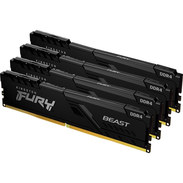 Kingston FURY DIMM 64 GB DDR4-3200 (4x 16 GB) Quad Kit – KF432C16BBK4/64 - Image 2