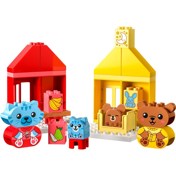 LEGO DUPLO 10414 Každodenní aktivity: Jídlo a spánek – 10414 - Image 2