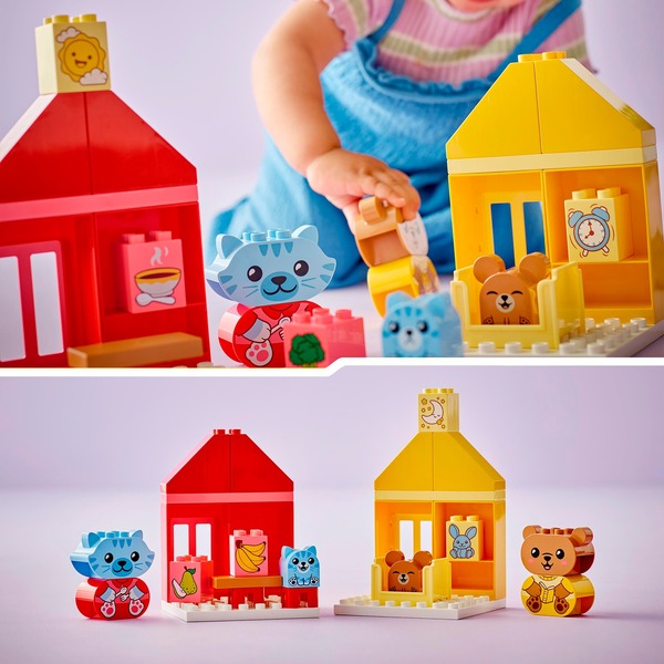 LEGO DUPLO 10414 Každodenní aktivity: Jídlo a spánek – 10414 - Image 5