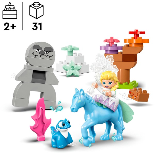 LEGO DUPLO | Disney 10418 Elsa a Bruni v začarovaném lese – 10418 - Image 3