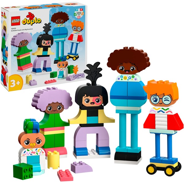 LEGO DUPLO 10423 Sestavitelní lidé s velkými emocemi – 10423