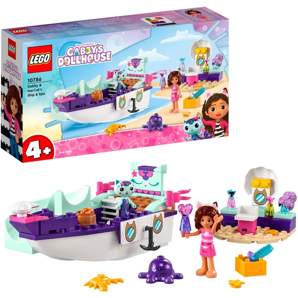 LEGO Gábinin kouzelný domek 10786 Gábi a Rybočka na luxusní lodi – 10786