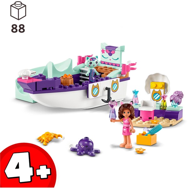 LEGO Gábinin kouzelný domek 10786 Gábi a Rybočka na luxusní lodi – 10786 - Image 2