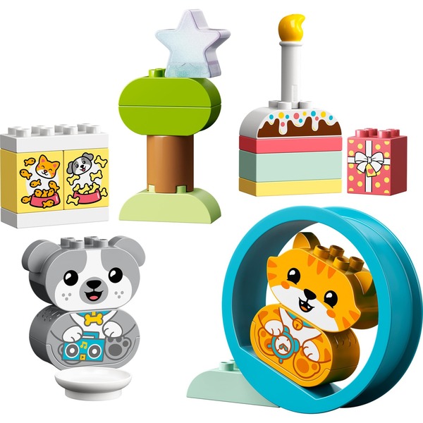 LEGO DUPLO 10977 Moje první štěňátko a koťátko vydávající zvuky – 10977 - Image 2