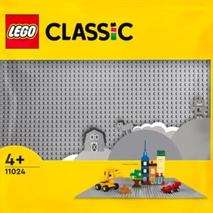 LEGO Classic 11024 Šedá podložka na stavění – 11024