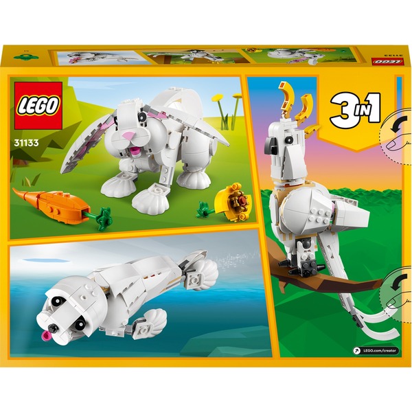 LEGO Creator 3 v 1 31133 Bílý králík – 31133 - Image 9
