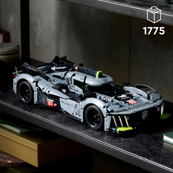 LEGO Technic 42156 PEUGEOT 9X8 24H Le Mans Hybrid Hypercar – 42156 - Image 4