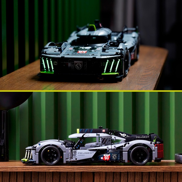 LEGO Technic 42156 PEUGEOT 9X8 24H Le Mans Hybrid Hypercar – 42156 - Image 6