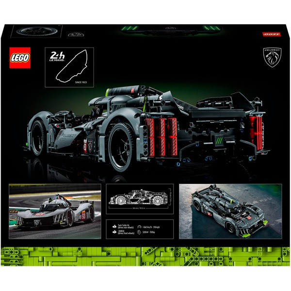 LEGO Technic 42156 PEUGEOT 9X8 24H Le Mans Hybrid Hypercar – 42156 - Image 9