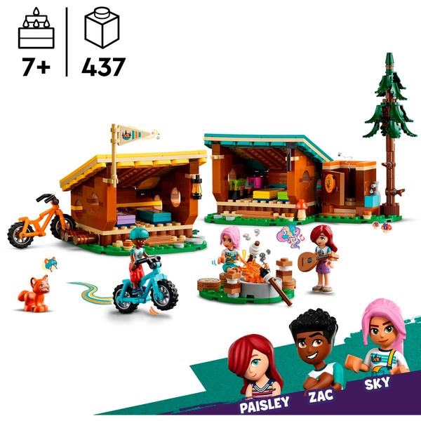 LEGO Friends 42624 Útulné chatky na dobrodružném táboře – 42624 - Image 3