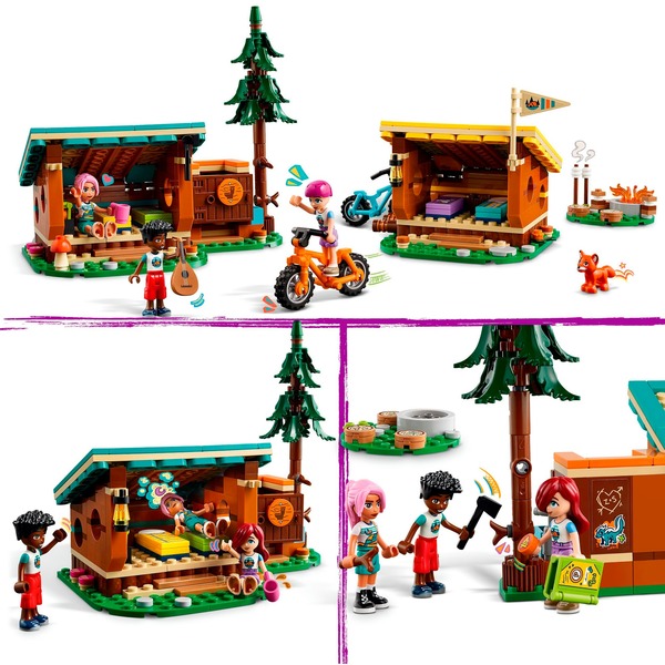 LEGO Friends 42624 Útulné chatky na dobrodružném táboře – 42624 - Image 4